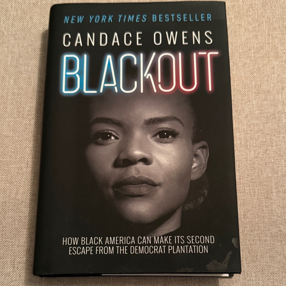 Blackout by Candace Owens Hardcover Book